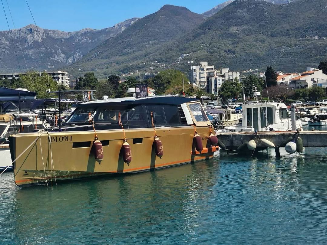 Private yacht on the Adriatic